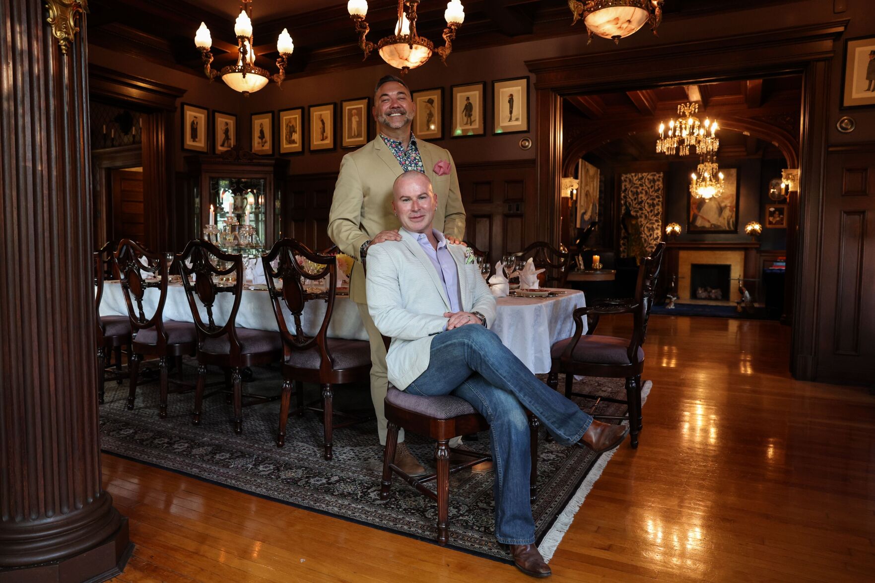At Home with Justin and Tedd Trabert